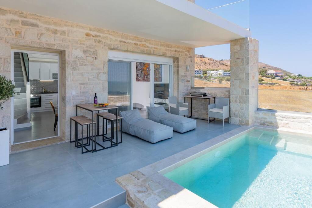 Sofia Suite, A Seafront Hideaway ! Pánormos المظهر الخارجي الصورة