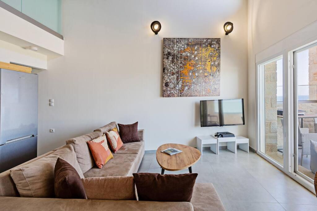 Sofia Suite, A Seafront Hideaway ! Pánormos المظهر الخارجي الصورة